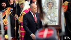 Президентът на България Румен Радев 