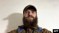 Sviatoslav Palamar (foto: canalul Telegram al regimentului Azov / AFP)