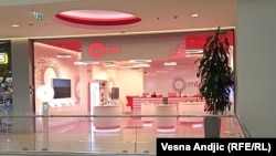 Poslovnica MTS-a u jednom od beogradskih tržnih centara, novembar 2022.