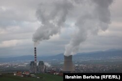 Termocentrali Kosova B, afër shtëpisë së Naser Abazit në Obiliq