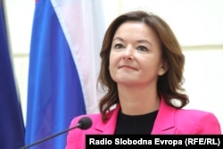 Diplomatja sllovene Tanja Fajon.