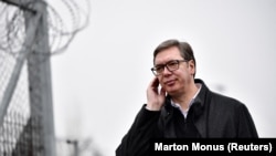 Претседателот на Србија Александар Вучиќ