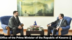 Susret Kurtija i Mustafija u Prištini, Kosovo, 28. oktobar 2022.