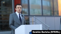 Kryeministri në detyrë i Kosovës, Albin Kurti. 