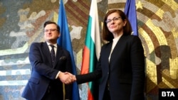 Дмитро Кулеба и Теодора Генчовска