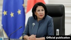 საქართველოს პრეზიდენტი სალომე ზურაბიშვილი.