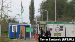 ე.წ. საკონტროლო-გამშვები პუნქტი საბერიოში