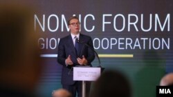 Претседателот на Србија Александар Вучиќ 