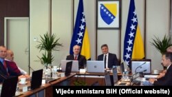 Sjednica Vijeća ministara, Sarajevo, februar 2018.