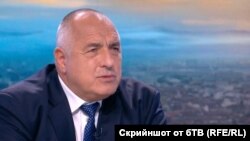 Лидерът на ГЕРБ Бойко Борисов в ефира на бТВ