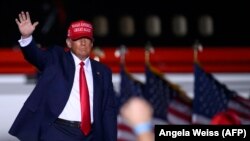 Ish-presidenti amerikan, Donald Trump, gjatë fushatës për zgjedhjet presidenciale më 2024.