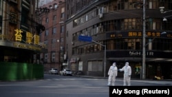 Puste ulice Šangaja uslijed
