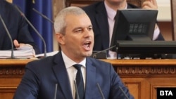 Лидерът на "Възраждане" Костадин Костадинов