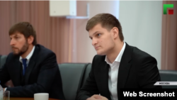 Ахмат Кадиров (скрийншот от видео на телевизия "Грозни")
