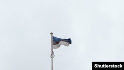 ესტონეთის დროშა.