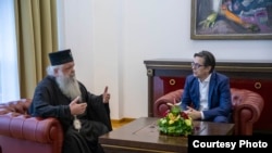 Претседателот Стево Пендаровски го прими поглаварот на Македонската Православна Црква – Охридска Архиепископија, г.г. Стефан.
