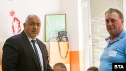 Лидерот на ГЕРБ гласа во Софија