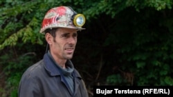 Ibrahim (Deliu) Deljiu, koji već deset godina radi u rudniku Stari trg