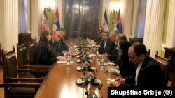 Sastanak Orlića i Bagherija u Beogradu 6. oktobra 2022.