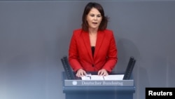 Германската министерка за надворешни работи Аналена Баербок