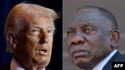 Donald Trump i Cyril Ramaphosa