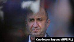 Такова решение трябва да има "едва след изработването на ясни параметри за мирното уреждане на конфликта между Русия и Украйна", смята президентът