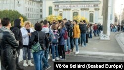 Élőlánc Erzsébet hídon