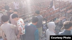 Eksplozija se dogodila u učionici prepunoj učenika. Foto: Učionica u kojoj se desio samoubilački napad u obrazovnom centru Kaj u Kabulu