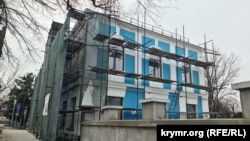 Здание Меджлиса крымскотатарского народа – Симферополь, декабрь 2024 года 