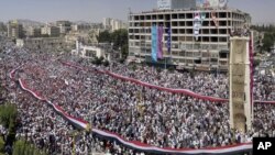 Антиурядова демонстрація в місті Хама, Сирія, 22 червня 2011 року