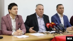 Претседателот на СОНК Јаким Неделков  