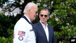 ფოტო არქივიდან. პრეზიდენტი ჯო ბაიდენი ვაჟთან, ჰანტერ ბაიდენთან ერთად