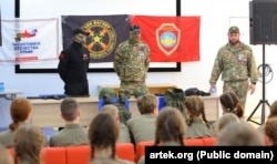 Встреча артековцев с участниками так называемой «специальной военной операции». Крым, 2024 год