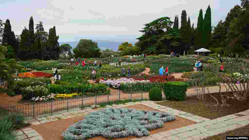 Никитский ботанический сад, 25 октября 2017 года