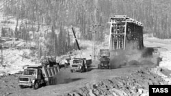 Строительство БАМа. 1970-е