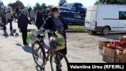 La piață în Leova, 3 octombrie 2021.