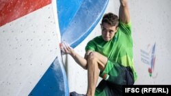 Николай Русея по време на Световното първенство във Воронеж, Русия