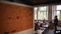 Një shkollë fillore në Serbi. Fotografi ilustruese. 