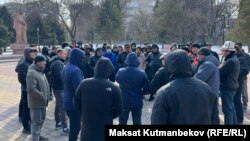 Участники акции  протеста. 5 марта 2025 года.