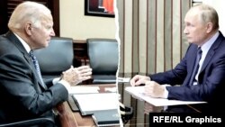 Владимир Путин и Џо Бајден 