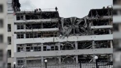 Ruski raketni napad na industrijusku zonu u Kijevu