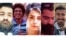 An Iranian news agency has published "confessions" from five people whose friends say they were coerced into making the admissions by being tortured: Amir Arslan Mahdavi (left), Hesam Mousavi (second from left), Dena Shibani (center), Mohammad Khiveh (second from right), and Eshraq Najafabadi. 