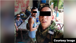 Фото задержанного, распространенное ГКНБ.