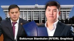 Фарходбек Алимжанов и Фархат Исмаилов. Коллаж.