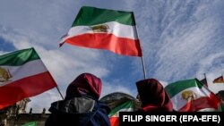 Protestë në Gjermani në përkrahje të protestave në Iran. Fotografi ilustruese nga arkivi.