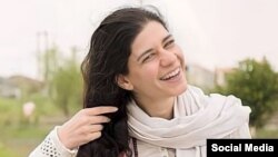 Iranian journalist Nasim Soltanbeigi (file photo)