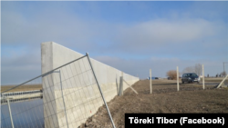 A Fertő tavi építkezés 2023 elején