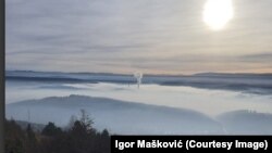 Zagađenje u Pljevljima, januar 2023.