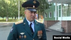 Полковник Сергей Игоревич Сафонов, кадр из сюжета компании КТМ-ТВ