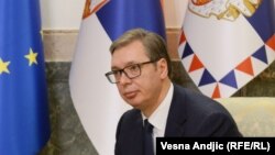 Претседателот на Србија Александар Вучиќ 